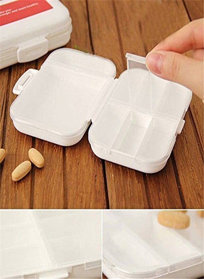 GION Compartment Medicine Storage Pill Box Mini Pill Holder Splitters Organizers 7 Day Weekly Tablet Medicine Storage Pill Box Mini Pill Holder Splitters Organizers (1Pcs) - Image 2